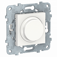 SCHNEIDER ELECTRIC Светорегулятор Wiser UNICA NEW LED поворотно-нажимной универсальный 7-200Вт белый (NU551618)