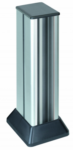 SIMON Connect Миниколонна 2-сторонняя на 6 CIMA-модулей 471х1265(158)х1095(181) мм SC алюминий-графит (ALC323-8-14)