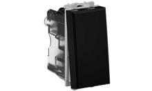 DKC 'Переключатель модульный, ''Avanti'', ''Черный матовый'', 1 модуль' (4412111)