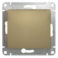 SCHNEIDER ELECTRIC Выключатель одноклавишный, в рамку, титан схема 1 (GSL000411)