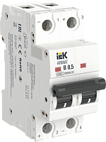 IEK ARMAT Автоматический выключатель M06N-DC 2P B 0,5А IEK (AR-M06N-2-B0D5DC)