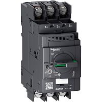 SCHNEIDER ELECTRIC Выключатель автоматический комбинированный расцепитель 62-73А кольцевой наконечник (GV3P736)