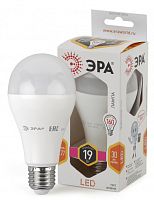ЭРА Лампа светодиодная LEDA65-19W-827-E27 (диод,груша,19Вт,тепл,E27) (Б0031702)