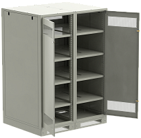 IEK Шкаф LINEA B (пустой) 1700х1200х950мм двустворчатая металлическая дверь серый (LB35-17H29-2M)