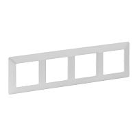 LEGRAND Valena LIFE Рамка 4 поста жемчуг универсальная (754144 )