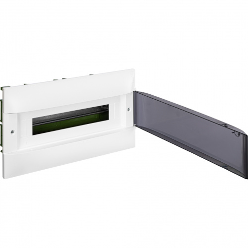LEGRAND Practibox S Пластиковый щиток встраиваемый (в полые стены) 1X18 Дымчатая дверь (137576)