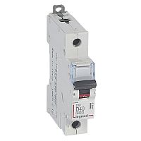 LEGRAND Выключатель автоматический однополюсный 40А D DX3 6kA/10kA (407975 )
