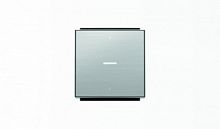 ABB Клавиша для одноклавишных выключателей/переключателей/кнопок с символом I/O и линзой подсветки SKY нержавеющая сталь  (8501.4 AI)  (2CLA850140A1401)