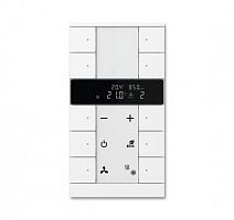 ABB SBC/U10.0.1-84 Регулятор комнатной температуры с датчиками CO2/влажности, 10-клавишный (2CKA006330A0012)