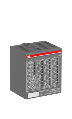 ABB Модуль интерфейсный, 8DI/8DO/4AI/2AO, CI581-CN-XC (1SAP428100R0001)