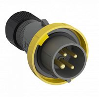 ABB Вилка кабельная Easy&Safe 316EP4W 16А 3P+E IP67 4ч  (316EP4W)  (2CMA101078R1000)
