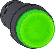 SCHNEIDER ELECTRIC Кнопка 22мм 230В зеленая с подсветкой (XB7NW33M1)