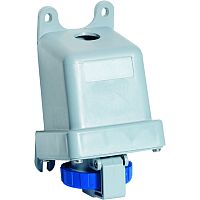 ABB Розетка для монтажа на поверхность 232RS9W 32A 2P+E IP67 9ч  (232 RS9W)  (2CMA167173R1000)