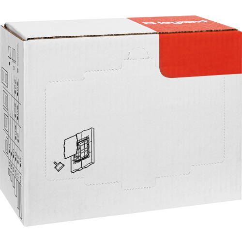 LEGRAND Practibox S Пластиковый щиток навесной 1X4 Белая дверь (134604) фото 3