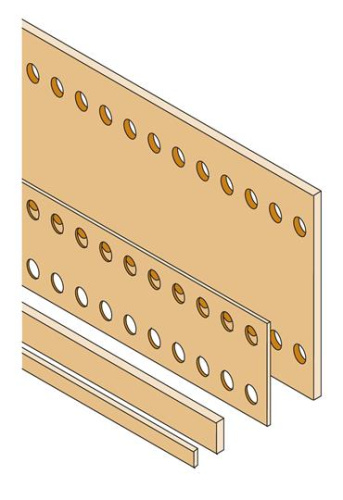 ABB Шина медная плоская 120x10 L=1750мм  (PBFC1201)  (1STQ007415A0000)