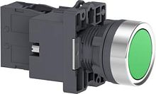 SCHNEIDER ELECTRIC Кнопка со светодиодной подсветкой 24В зеленая 1НО (XA2EW33B1)