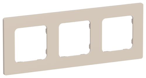 FLITE CLASSIC Рамка 3-местная  льняной (FI-M32-32-20-K88)