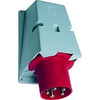 ABB Вилка кабельная 63А 3Р+N+E IР44 на поверхность 415В CEWE  (463 BS6)  (2CMA167566R1000)