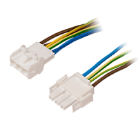 ВАРТОН Комплект проводки для сквозного подключения Т-Лайн 1,2м выход к сети провод 300мм (V4-R0-00.0058.TL0-1205)