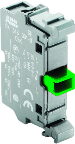 ABB Контакт MСВ-10 фронтального монтажа 1НО (1SFA611610R1001)