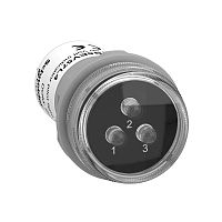 SCHNEIDER ELECTRIC СИГН. ЛАМПА,3-ХФАЗН., БЕЛЫЕ LED, 400В (XB5EV57L4)