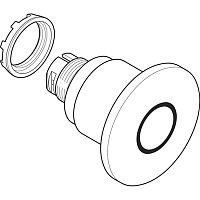 ABB Кнопка MPMT4-10R гриб красная без подсветки (1SFA611514R1001)