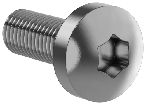 IEK FORMAT Винт М6х16 самонарезающий полукруглая головка шестирадиусный шлиц TORX30 DIN 7500С (20шт/упак)  (FO-00D-VTORX-M6X16-020)