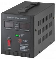 ЭРА Стабилизатор напряжения переносной             СНПТ-1000-РЦ цифровой дисплей 900-260В/220В, (Б0035294)