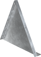 IEK Заглушка двускатной крышки лотка осн. 400мм HDZ (CKD50D-ZK-400-HDZ)