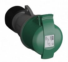 ABB Розетка кабельная Easy&Safe 216EC2,16А,2P+E,IP44,2ч  (216EC2)  (2CMA102000R1000)