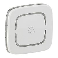LEGRAND Valena ALLURE MyHome Лицевая панель для механизмов BUS/SCS С символом Не беспокоить 2 модуля Белая (754945 )