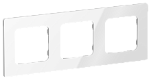 FLITE CLASSIC Рамка 3-местная  белый (FI-M32-32-20-K01)