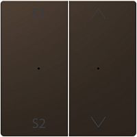 SCHNEIDER ELECTRIC Клавиша D-Life PlusLink 2-ная с S1/S2 вх/вз мокко SD (MTN5227-6052)