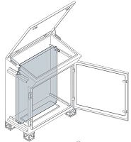 ABB Монтажная плата 1000х1600мм ВхШ (EA8161)
