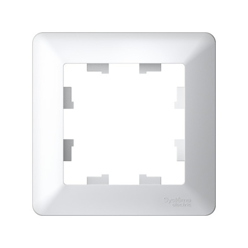 ATLASDESIGN AIR 1-постовая РАМКА, БЕЛЫЙ (ATN220101) фото 2