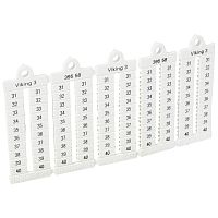 LEGRAND Viking Маркировка 5мм 31-40 вертикальная (039558 )