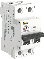 IEK ARMAT Автоматический выключатель M06N-DC 2P K 5А (AR-M06N-2-K005DC)