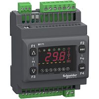 SCHNEIDER ELECTRIC Контроллер программируемый логистический Опт ПЛК М171 дисплей 14 I/O Modbus vac (TM171ODM14R)