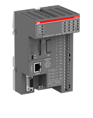 ABB Контроллер AC500-eCo 128Кб 6DI/6DO-реле/2AI/1AO 100-240В AC PM564-RP-AC (1SAP121100R0001)