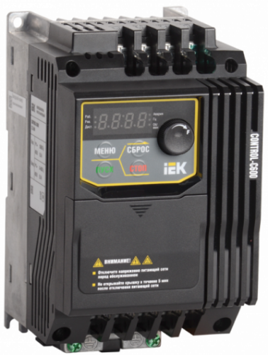 IEK Преобразователь частоты CONTROL-C600 380В 3Ф 3.7кВт (CNT-C600D33V037TM)