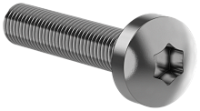 IEK FORMAT Винт М6х30 самонарезающий полукруглая головка шестирадиусный шлиц TORX30 DIN 7500С (20шт/упак)  (FO-00D-VTORX-M6X30-020)