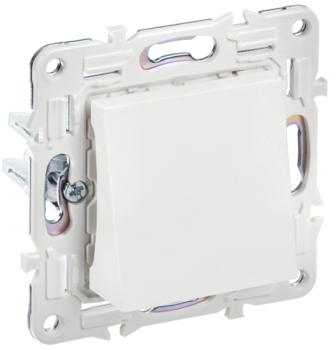 IEK SKANDY Вывод кабеля SK-O01W арктический белый  (SK-VK10-0-K01)