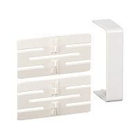 SCHNEIDER ELECTRIC OptiLine45 Накладка на стык короба 95х55 RAL9003 (ISM10206P)