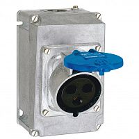 LEGRAND Коробка металлическая 2К+3 32A Hypra (052939 )