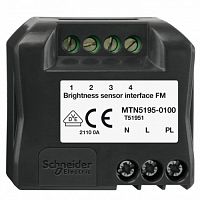 SCHNEIDER ELECTRIC Интерфейс для подключения датчика освещенности скрытого монтажа D-Life PlusLink (MTN5195-0100)