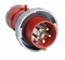 ABB Вилка кабельная 16А 3Р+N+E IР67 переносная 415В CEWE  (416 P6W)  (2CMA166494R1000)