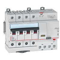 LEGRAND Выключатель автоматический дифференциального тока DX3 4П C63А 30MА-АC 7м (411192 )