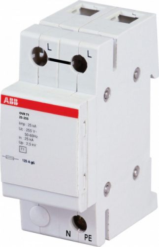 ABB Ограничитель перенапряжения OVR T1 25 440-50 (2CTB815101R9300) ABB Ограничитель перенапряжения OVR T1 25 440-50 (2CTB815101R9300)