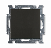 ABB BASIC 55 Механизм переключателя одноклавишного 1п с клавишей chateau-black (1012-0-2179)