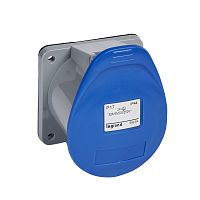 LEGRAND P17 Розетка силовая IP44 2К+З 230В 32А (58054 )